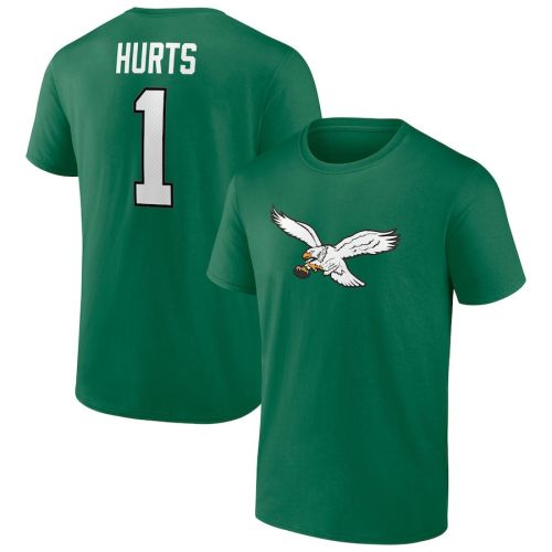 Jalen Hurts 1 Philadelphia Eagles Unisex T-Shirt - Green