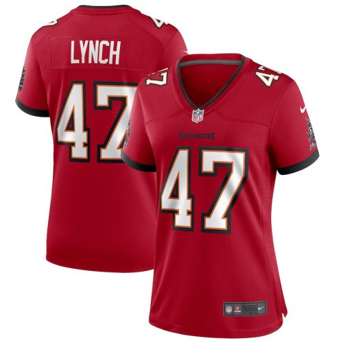 John Lynch 47 Tampa Bay Buccaneers Women Game Retired Jersey - Red