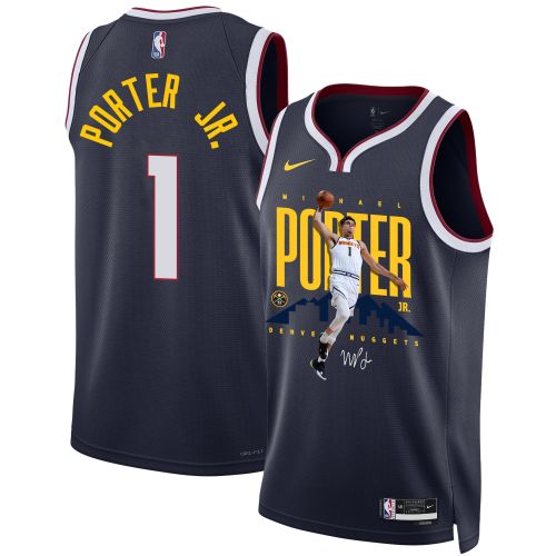 Michael Porter Jr. 1 Denver Nuggets X-Factor Player 2023 NBA Champions Swingman Jersey - Black