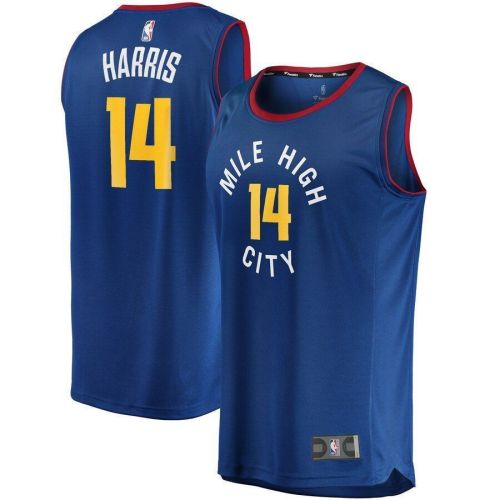 Gary Harris Denver Nuggets Fast Break Player Jersey - Statement Edition - Blue