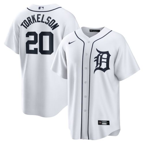 Spencer Torkelson 20 Detroit Tigers Home Men Jersey - White