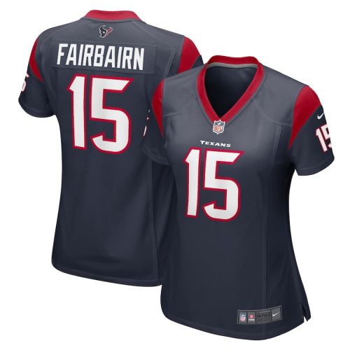 Ka'imi Fairbairn 15 Houston Texans Women Team Game Jersey - Navy