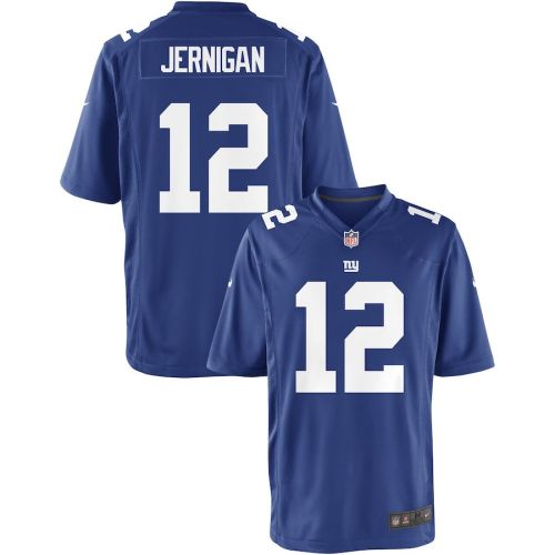 Jerrel Jernigan 12 New York Giants YOUTH Team Color Game Jersey - Royal