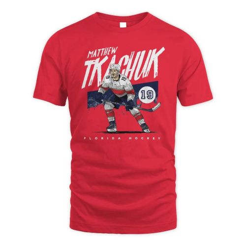 Matthew Tkachuk #19 Florida Panthers T-Shirt - Red