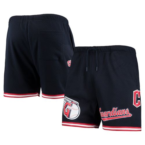 Cleveland Guardians Team Logo Mesh Shorts - Navy, Men