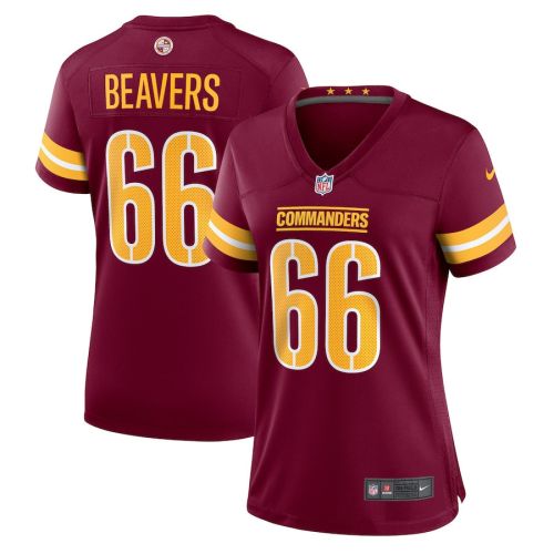 Willie Beavers 66 Washington Commanders Women Game Jersey - Burgundy