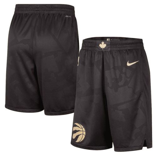 Toronto Raptors 2022/23 City Edition Swingman Shorts - Black