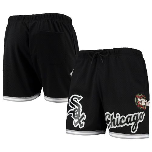 Chicago White Sox Team Logo Mesh Shorts - Black, Men