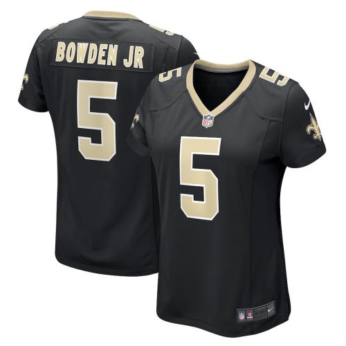 Lynn Bowden Jr. 5 New Orleans Saints Women's Game Jersey - Black