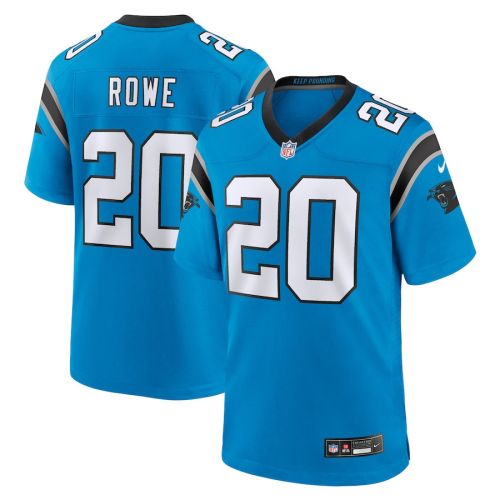 Eric Rowe 20 Carolina Panthers Men's Alternate Game Jersey - Blue