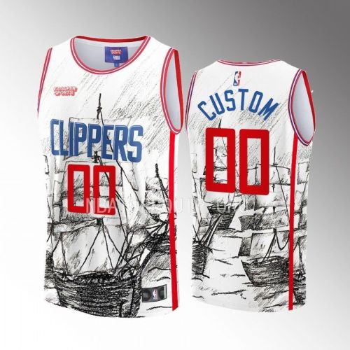 Custom LA Clippers NBA & KidSuper Studios Unisex Hometown Jersey