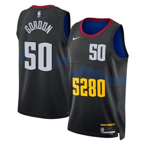 Aaron Gordon 50 Denver Nuggets 2023/24 City Edition Swingman Jersey - Black