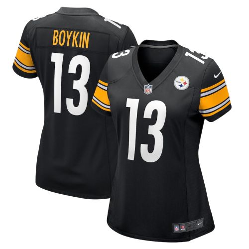 Miles Boykin 13 Pittsburgh Steelers Women's Game Jersey - Black