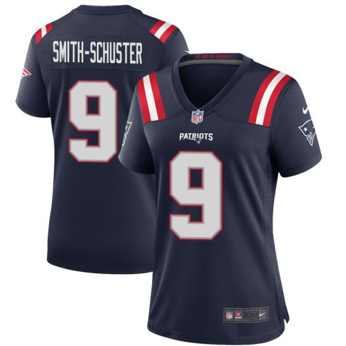 JuJu Smith-Schuster 9 New England Patriots Women Game Jersey - Navy