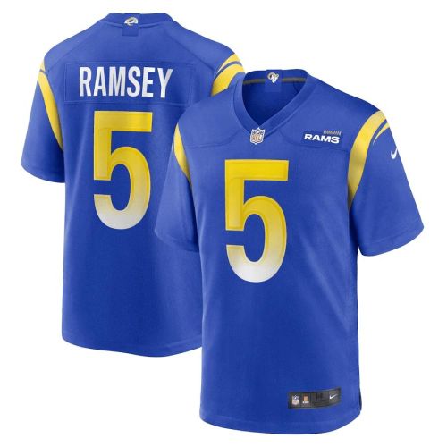 Jalen Ramsey 5 Los Angeles Rams Team Game Jersey - Royal