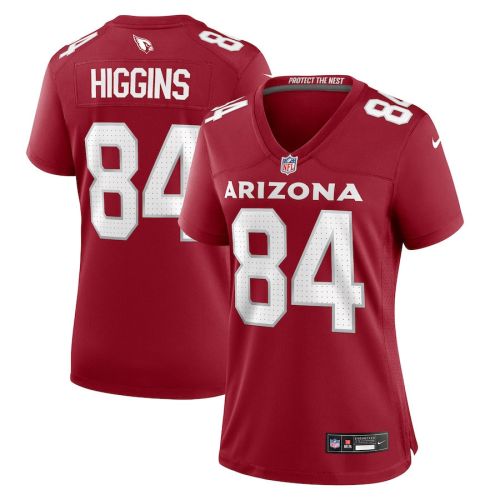 Elijah Higgins 84 Arizona Cardinals Women Team Game Jersey - Cardinal