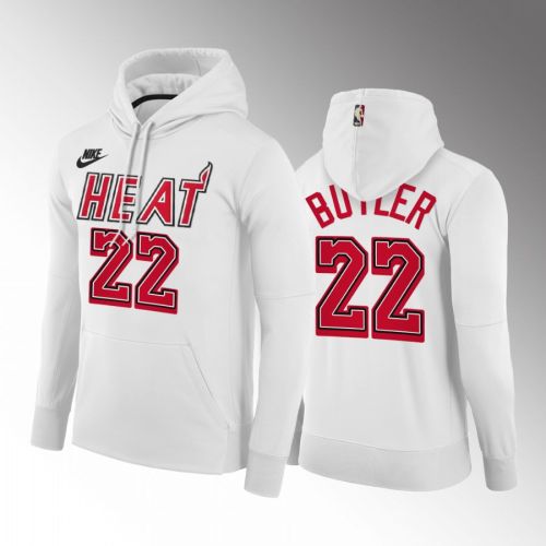 Jimmy Butler Miami Heat 2022-23 Classic Edition Hoodie White