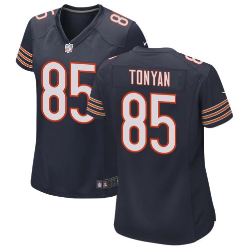 Robert Tonyan 85 Chicago Bears Women Game Jersey - Navy