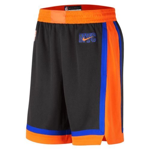 New York Knicks 2022/23 City Edition Swingman Shorts - Black