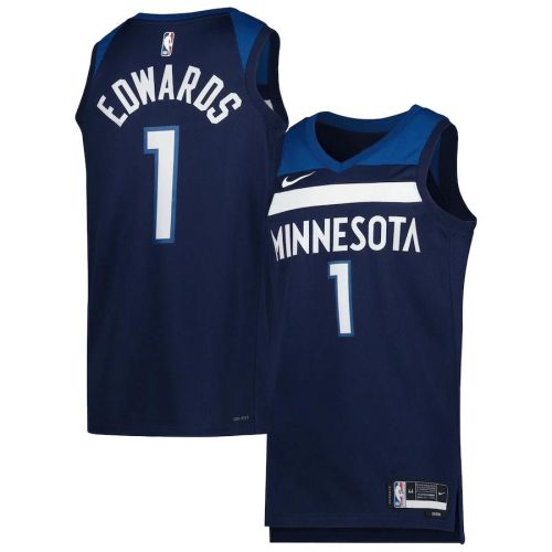 Anthony Edwards 1 Minnesota Timberwolves Men 2022/23 Swingman Jersey - Icon Edition