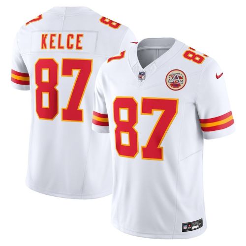 Travis Kelce 87 Kansas City Chiefs Vapor F.U.S.E. Limited Jersey - White