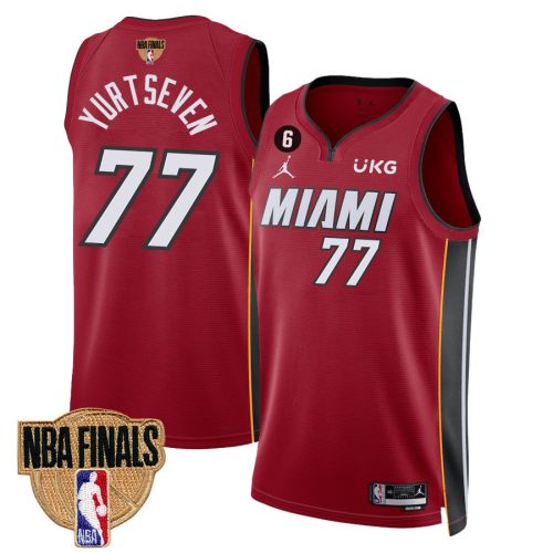 Ömer Yurtseven 77 Miami Heat Final Champions 2023 Swingman Jersey - Red