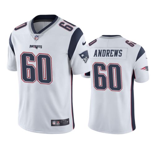 Patriots David Andrews 60 Vapor Untouchable Limited White Jersey Men's