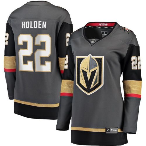 Nick Holden Vegas Golden Knights Women's Home Breakaway Player Jersey - Black