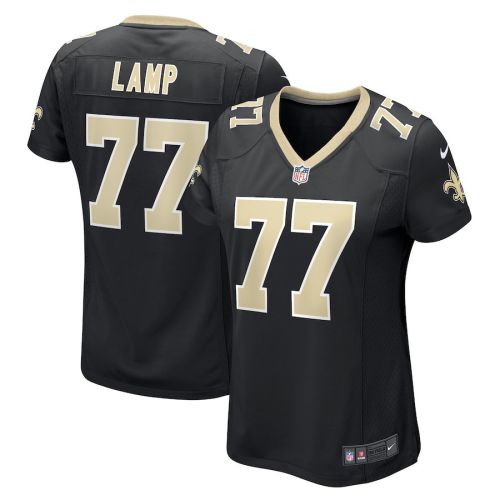 Forrest Lamp 77 New Orleans Saints Women's Game Jersey - Black