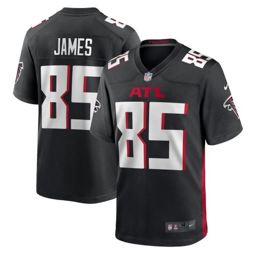 Tyshaun James 85 Atlanta Falcons Game Men Jersey - Black