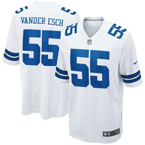 Leighton Vander Esch 55 Dallas Cowboys Game Jersey - White