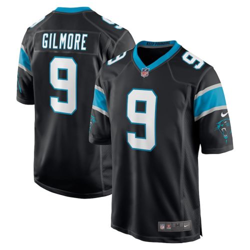 Stephon Gilmore 9 Carolina Panthers Men's Game Jersey - Black