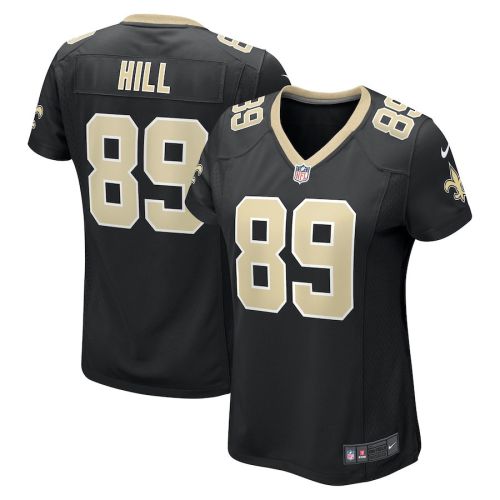 Josh Hill 89 New Orleans Saints Women's Game Jersey - Black