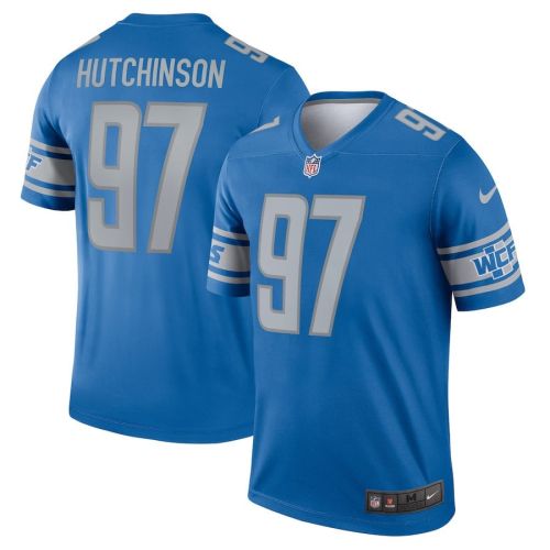 Aidan Hutchinson 97 Detroit Lions Men's Legend Jersey - Blue