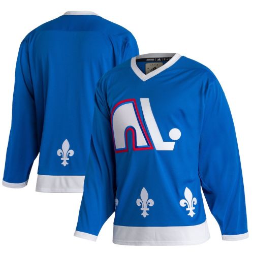 Quebec Nordiques Team Classics Blank Men Jersey - Blue