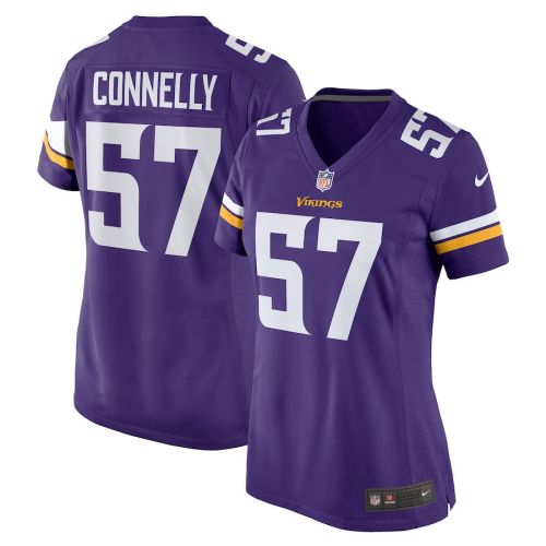 Ryan Connelly 57 Minnesota Vikings Women Game Jersey - Purple