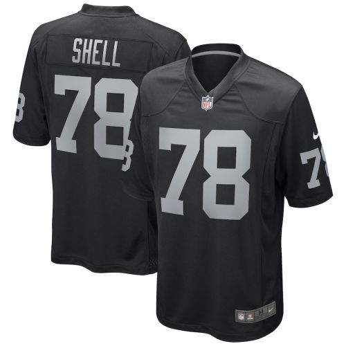 Art Shell 78 Las Vegas Raiders Men Game Retired Jersey - Black