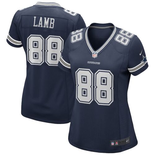 CeeDee Lamb 88 Dallas Cowboys Women's Game Jersey - Navy