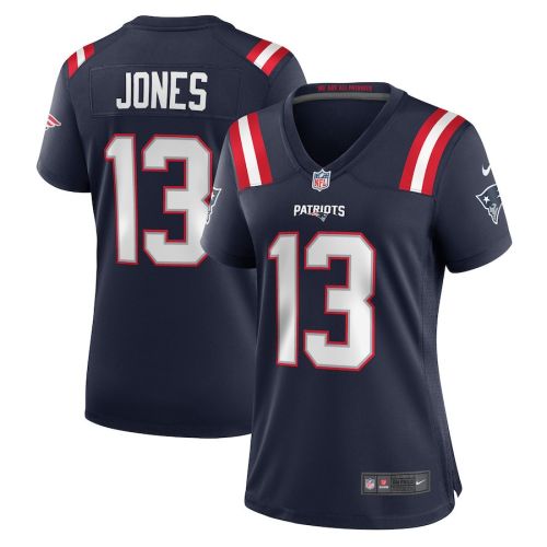 Jack Jones 13 New England Patriots Women Game Jersey - Navy