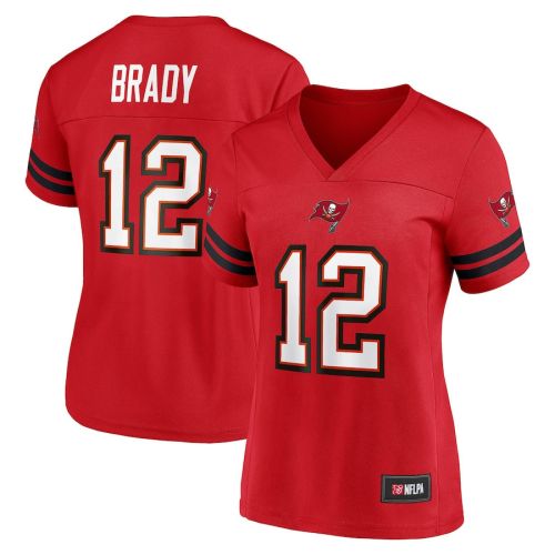 Tom Brady 12 Tampa Bay Buccaneers Women Game Jersey - Red