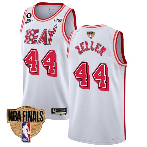 Cody Zeller 44 Miami Heat Final Champions 2023 Swingman Jersey - Classic Edition - White