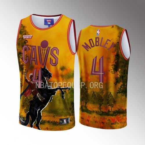 Evan Mobley 4 Cleveland Cavaliers NBA & KidSuper Studios Unisex Hometown Jersey