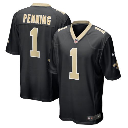 Trevor Penning 1 New Orleans Saints 2022 Draft First Round Pick Player Game Jersey In Black