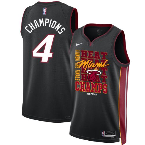 Miami Heat 2023 The Finals Champions Swingman Jersey - Black