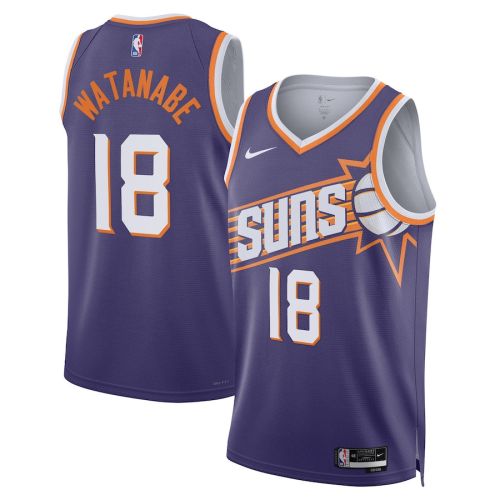 Yuta Watanabe 18 Phoenix Suns 2023/24 Swingman Jersey - Icon Edition - Purple