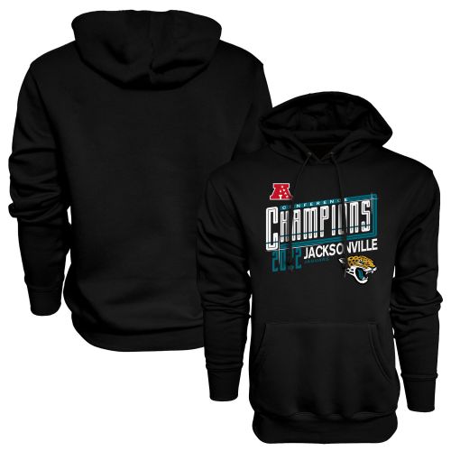 Jacksonville Jaguars 2022 AFC Conference Champions Kick Hoodie - Black