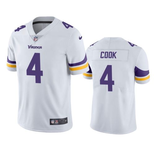 Dalvin Cook 4 Minnesota Vikings White Vapor Limited Jersey