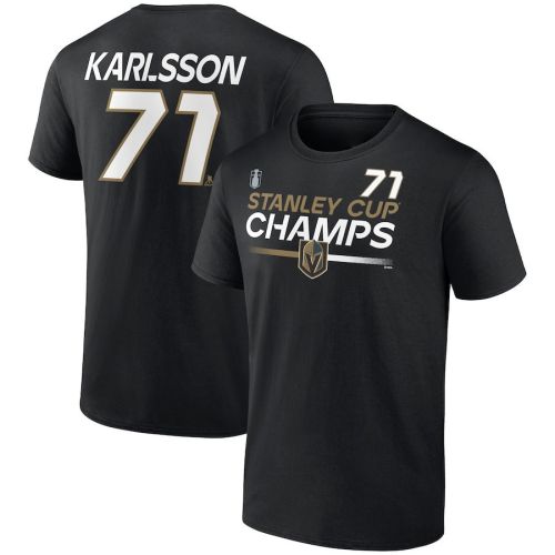 William Karlsson Vegas Golden Knights 2023 Stanley Cup Champions Name & Number T-Shirt - Black