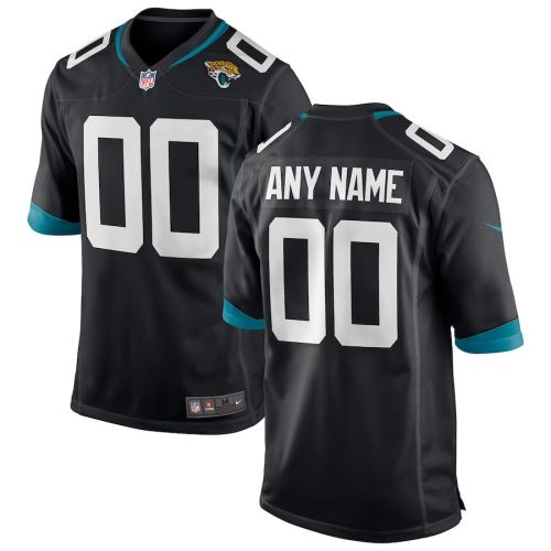 Jacksonville Jaguars Custom YOUTH Team Color Game Jersey - Black