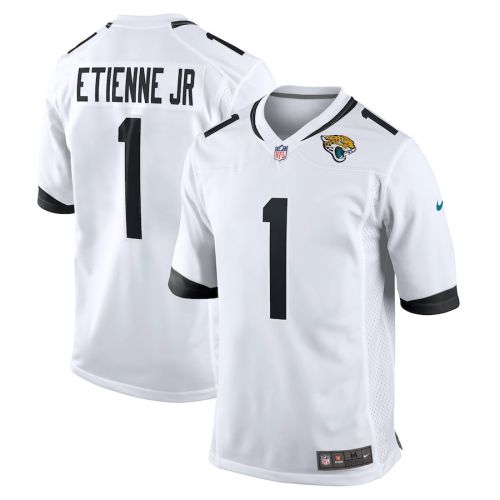 Travis Etienne Jr. 1 Jacksonville Jaguars Men's Game Jersey - White